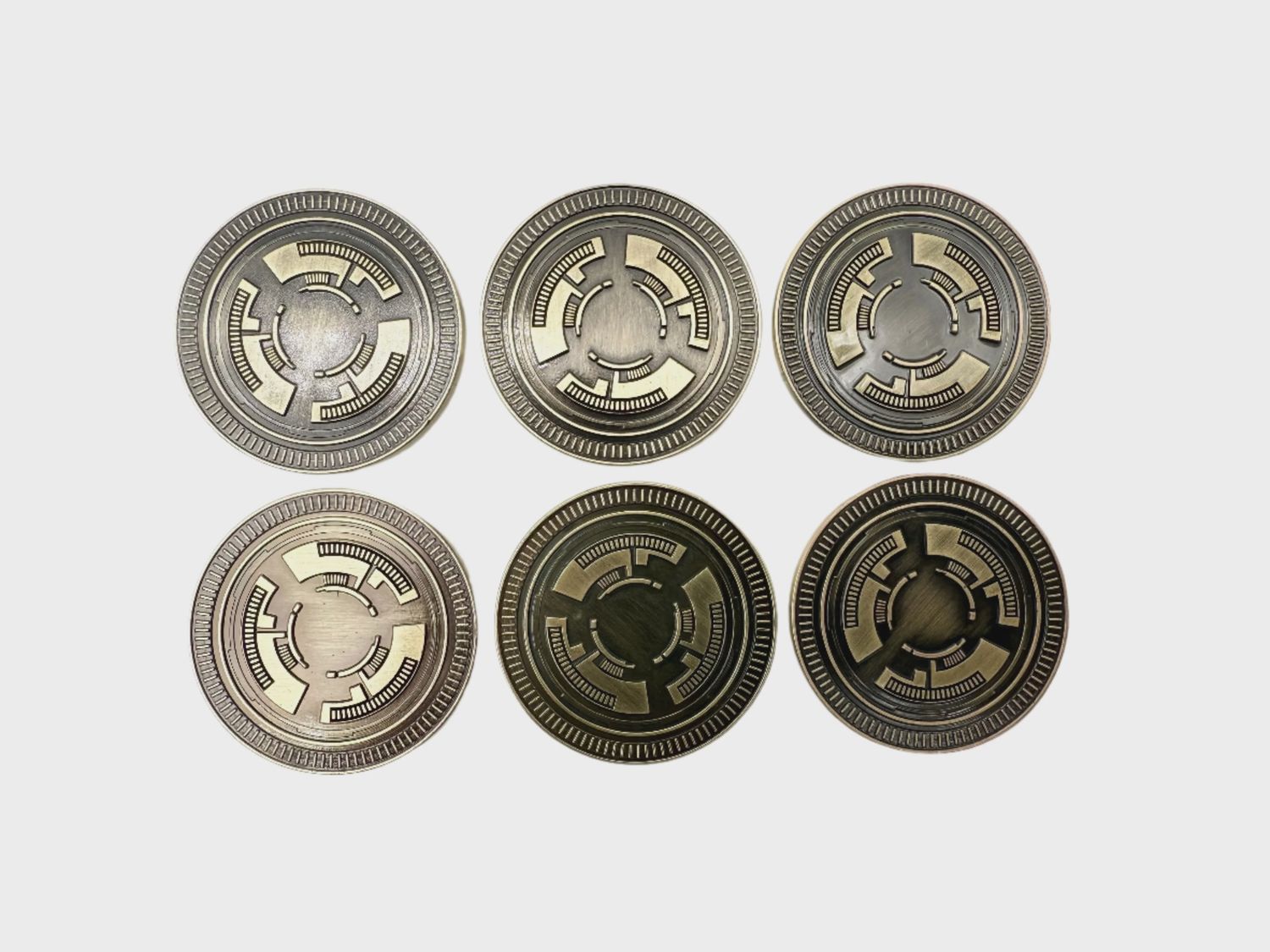 Norse Foundry Objective Tokens: Sci-Fi