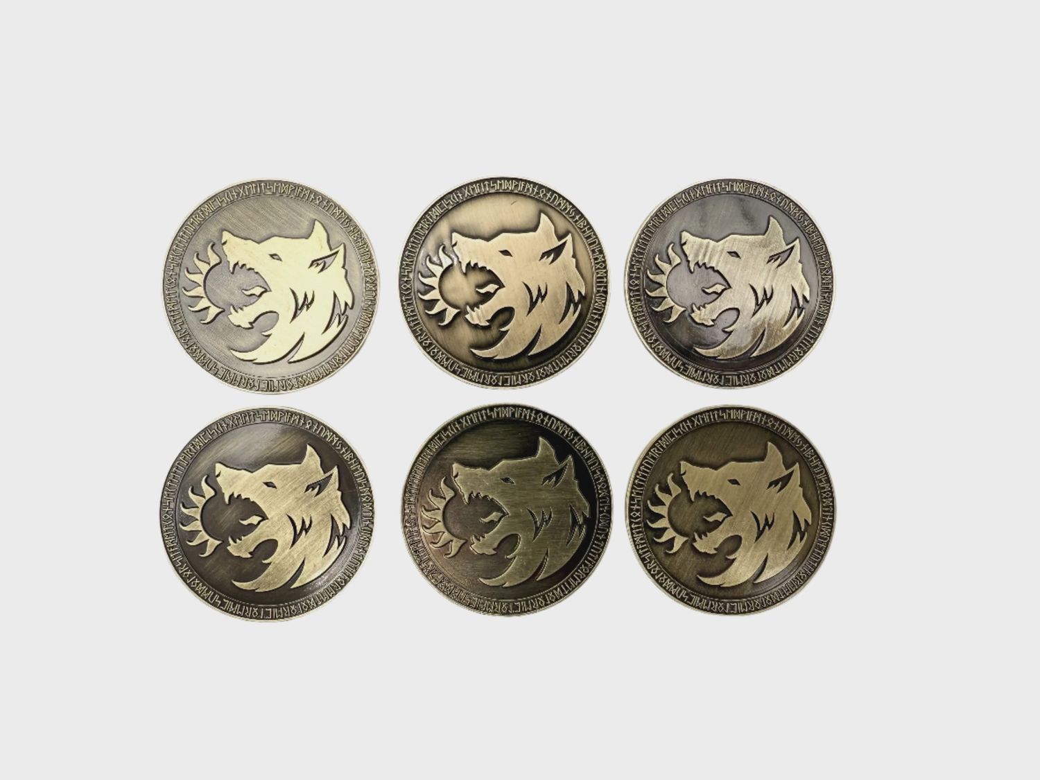 Norse Foundry Objective Tokens: Wolf