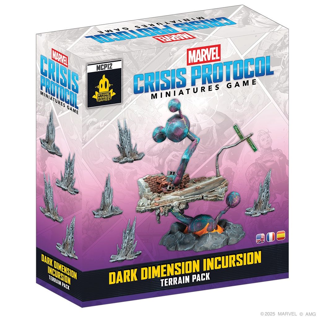 Marvel Crisis Protocol:  Dark Dimension Incursion Terrain Pack