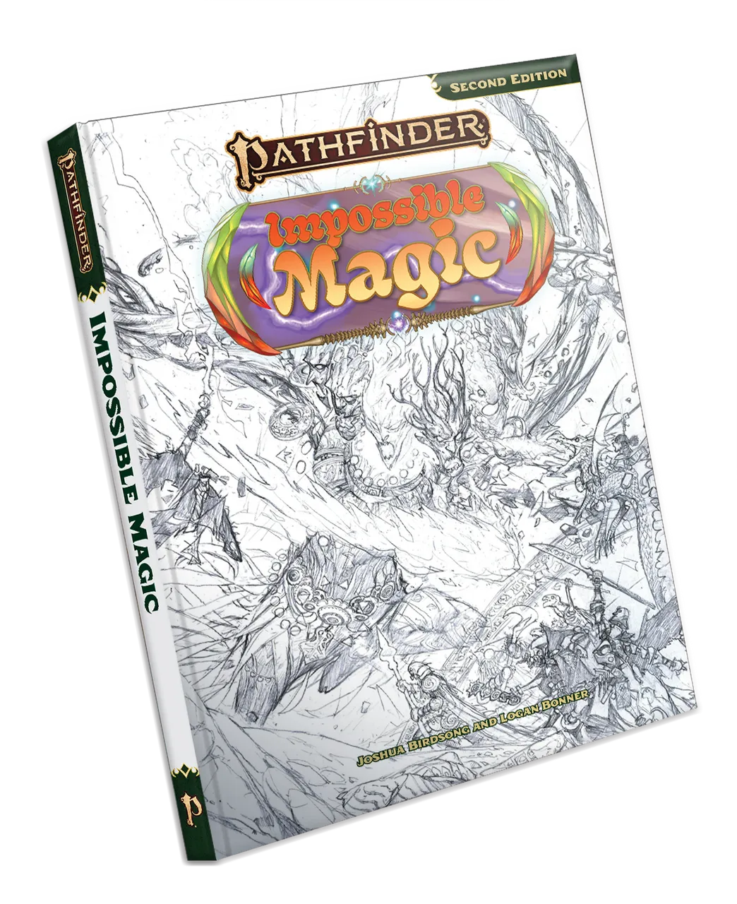Pathfinder 2e: Impossible Magic (Sketch Cover)
