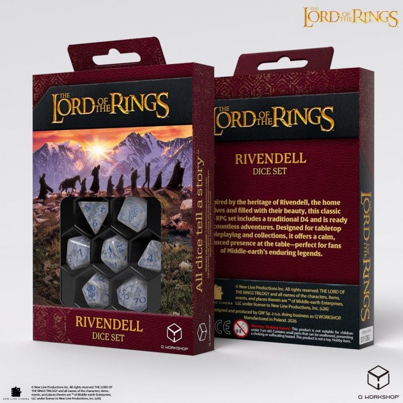 Lord of the Rings: Rivendell Dice Set
