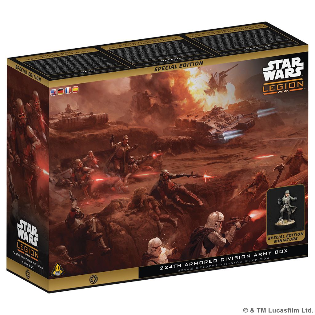 Star War: Legion- 224th Armored Division Special Edition Army Box