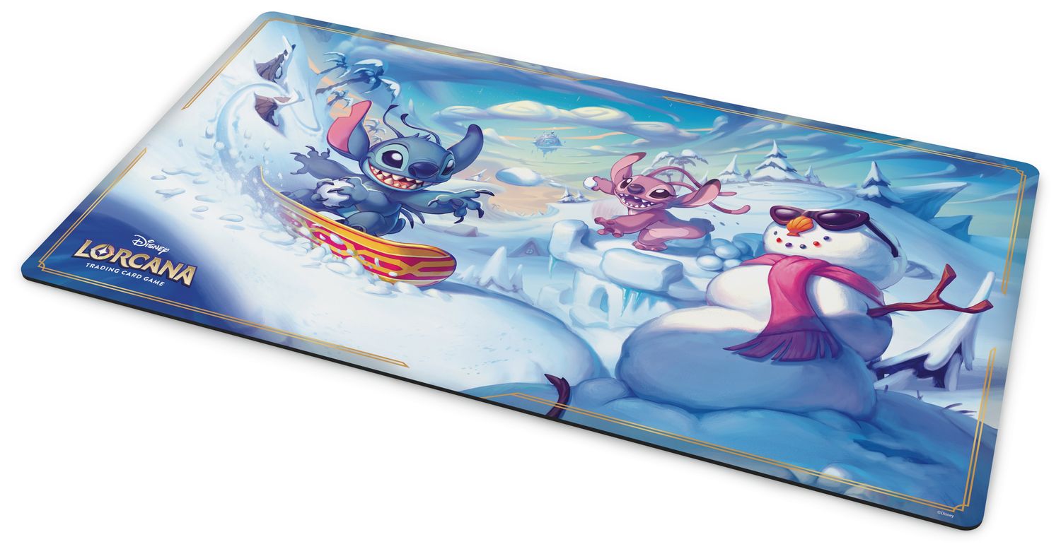 Lorcana: Hyperia City Playmat - Snowboarding Stitch