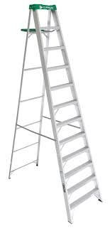 Escalera de Tijera de aluminio de 10 pies / 3.0 metros