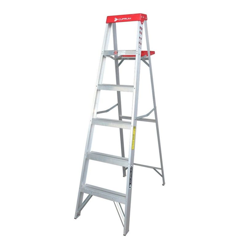 Escalera de Tijera de aluminio de 6 pies
