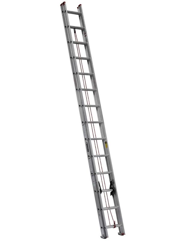 Escalera de Extension de Aluminio de 24 pies / 7.5 metros