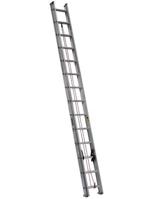 Escalera de Extension de Aluminio de 24 pies / 7.5 metros
