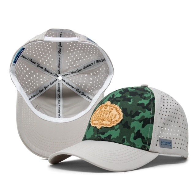 AMP GREEN CAMO HAT