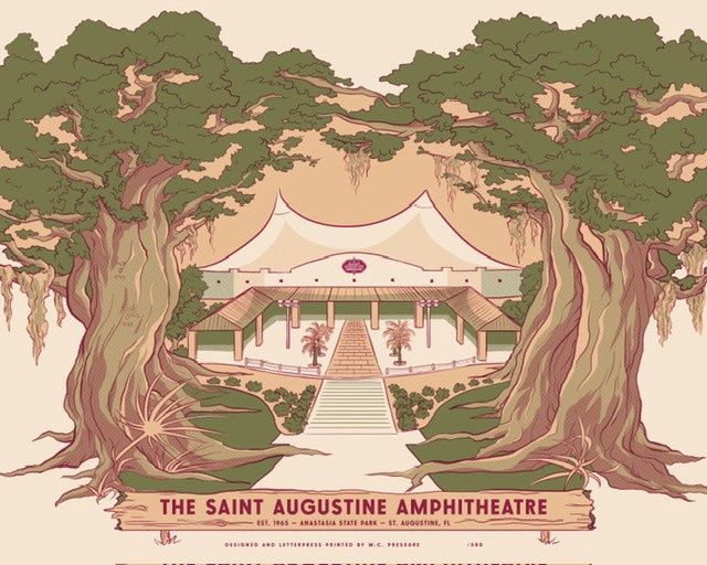 AMPHITHEATRE VENUE POSTER