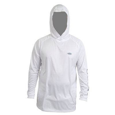 Aftco White Samurai Hooded Tee