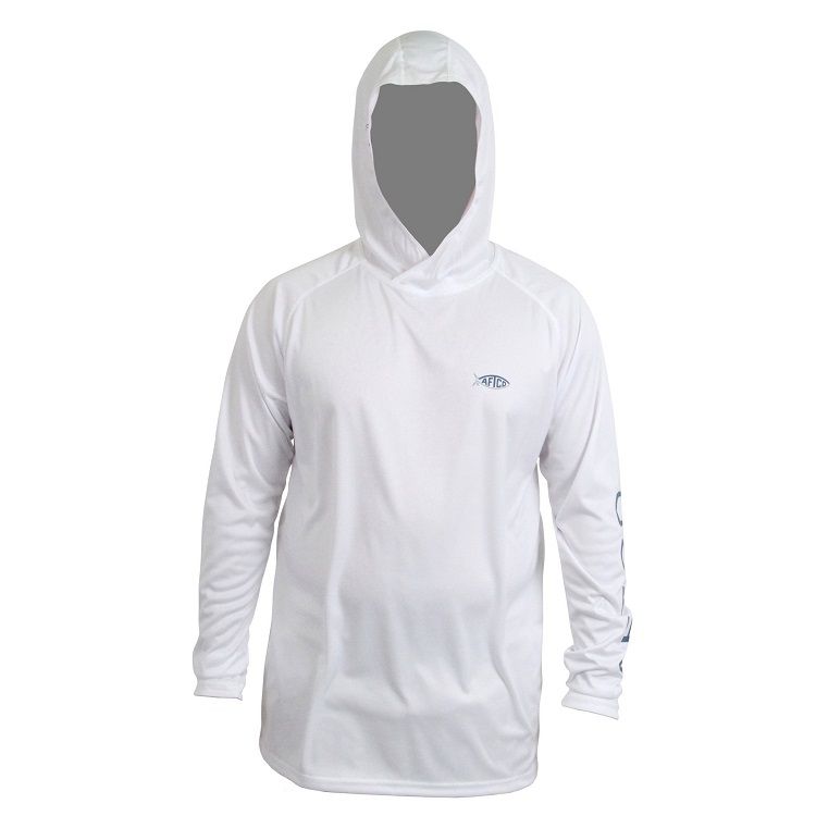 Aftco White Samurai Hooded Tee
