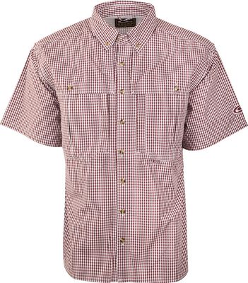 Drake Game Day Plaid SS Red