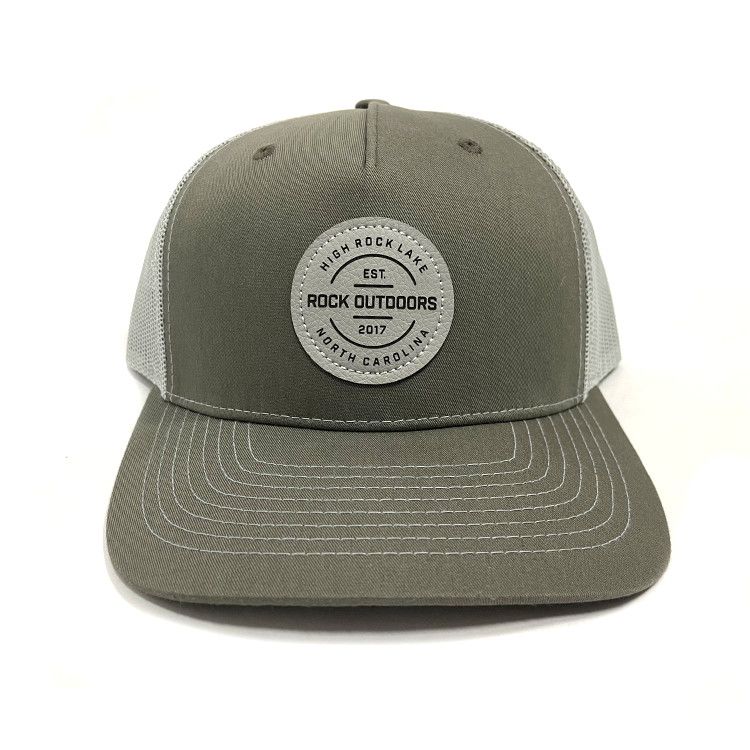 Rock Outdoors Steel Leather Patch HRL NC Hat