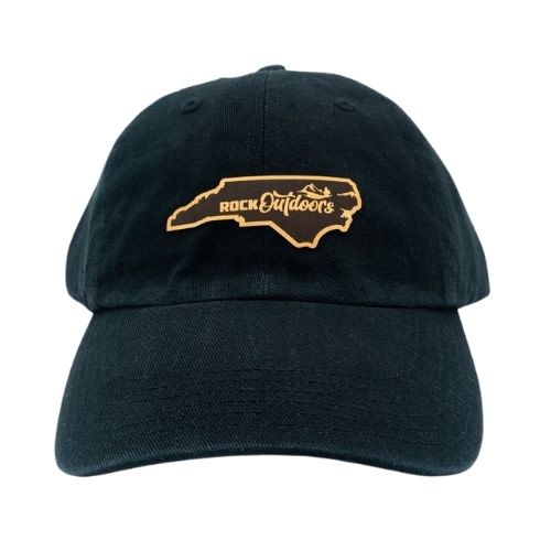 Rock Outdoors NC Leather Patch Unstructured Hat