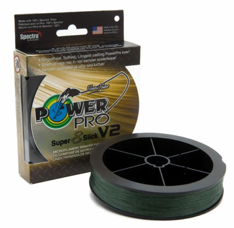 Power Pro Super 8 Slick V2 (Moss Green) - 150 Yards