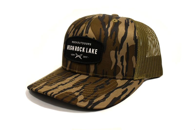 Rock Outdoors Crossed Rods HRL Patch Mid Profile Trucker Hat