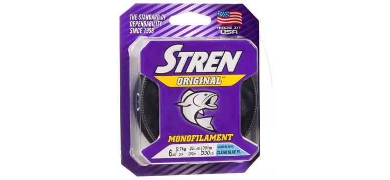 Stren Original Monofilament Line (Clear Blue)