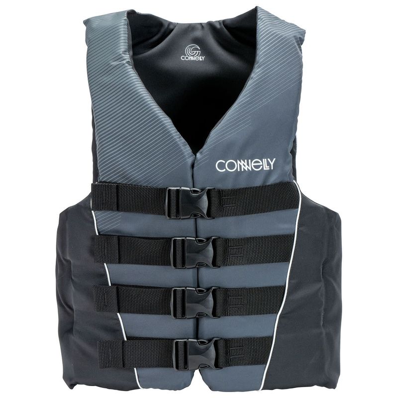 Connelly Men&#39;s 4B Nylon Vest Blk/Grey