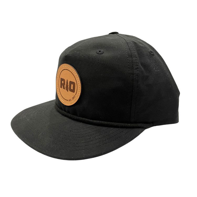 Rock Outdoors RO Round Leather Patch Rope Snapback