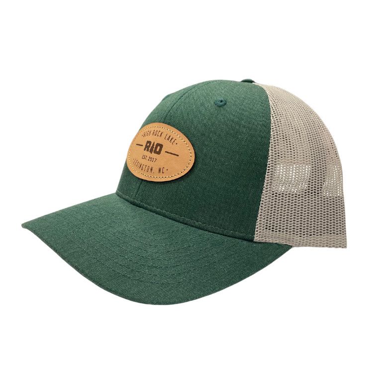 Rock Outdoors RO Oval Leather HRL Patch Low Profile Trucker