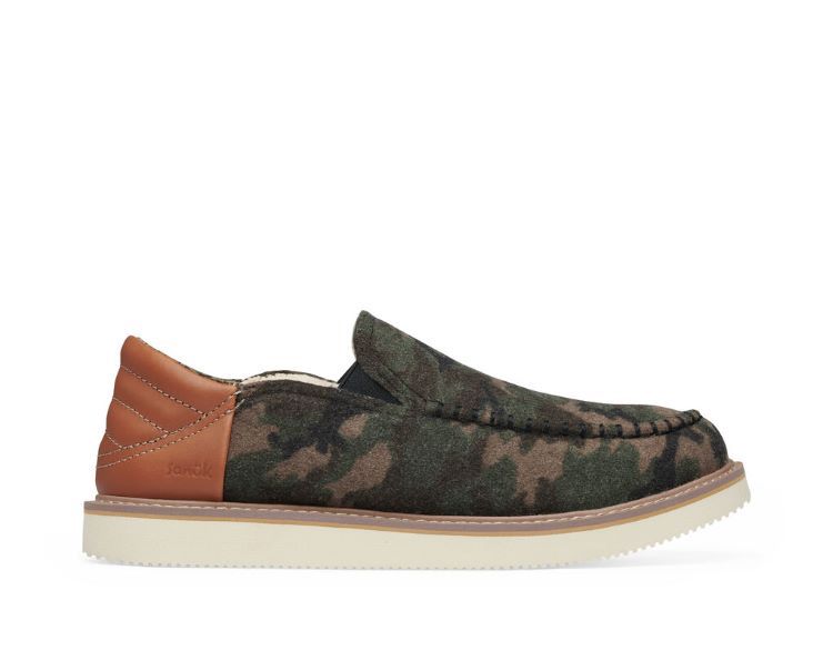 Sanuk M Cozy Vibe Low SM Camo 