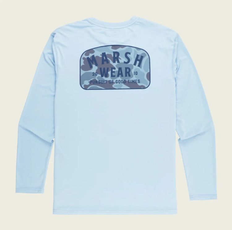 Marsh Wear Alton Camo LS Performance Shirt