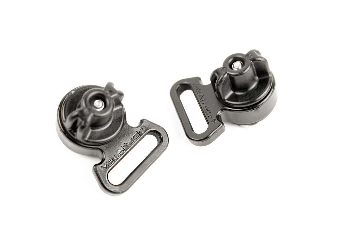 YakAttack Horizontal Tie-down, Track Mount, 2 pack (AAP-1027)