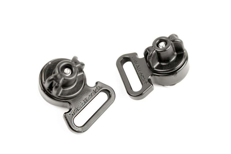 YakAttack Horizontal Tie-down, Track Mount, 2 pack (AAP-1027)