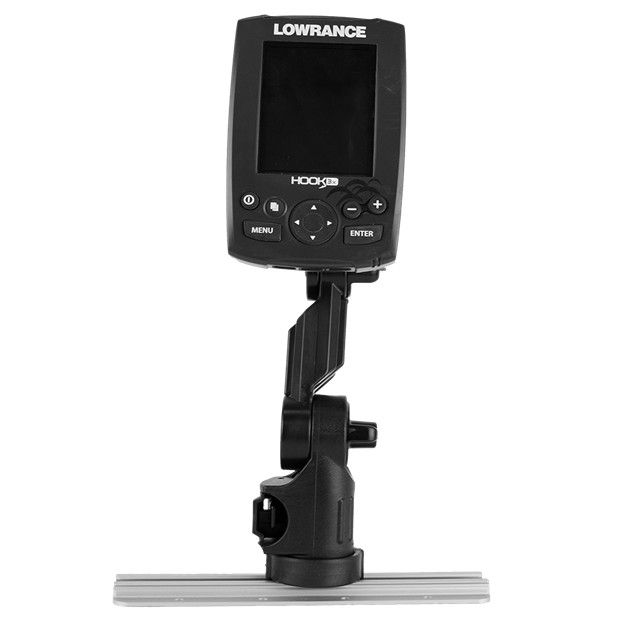 YakAttack Lowrance® Fish Finder Mount with Track Mounted LockNLoad™ Mounting System (FFP-1002)