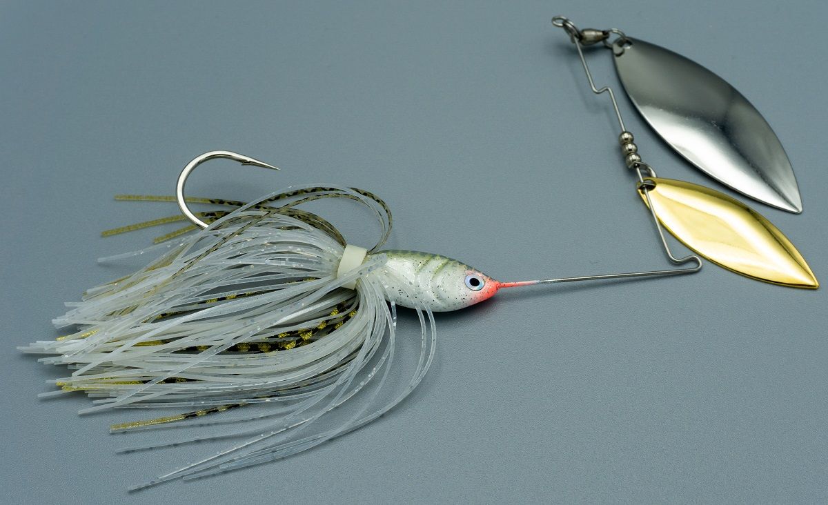 Dave&#39;s Tiger Shad 3/8 Gray Ghost GNZ