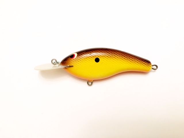 Greenfish Big G-Flat Crank Bait Honey Mustard