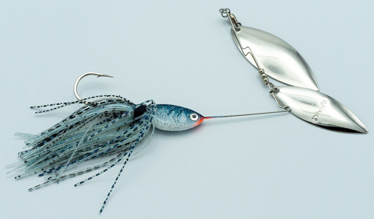Dave&#39;s Tiger Shad 1/2 Blue Herring NN Z
