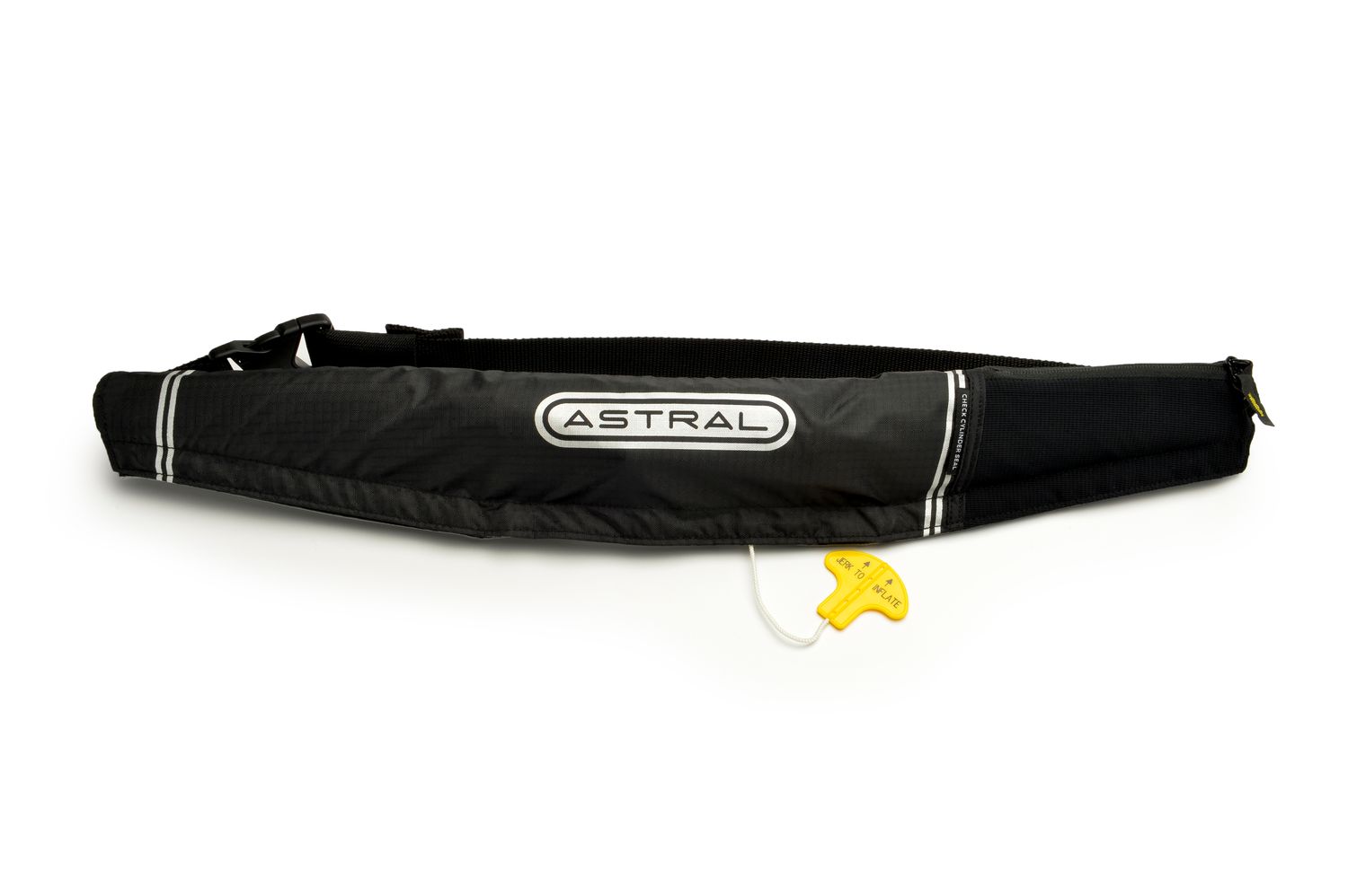 Astral Airbelt, Inflatable Belt PFD, Black