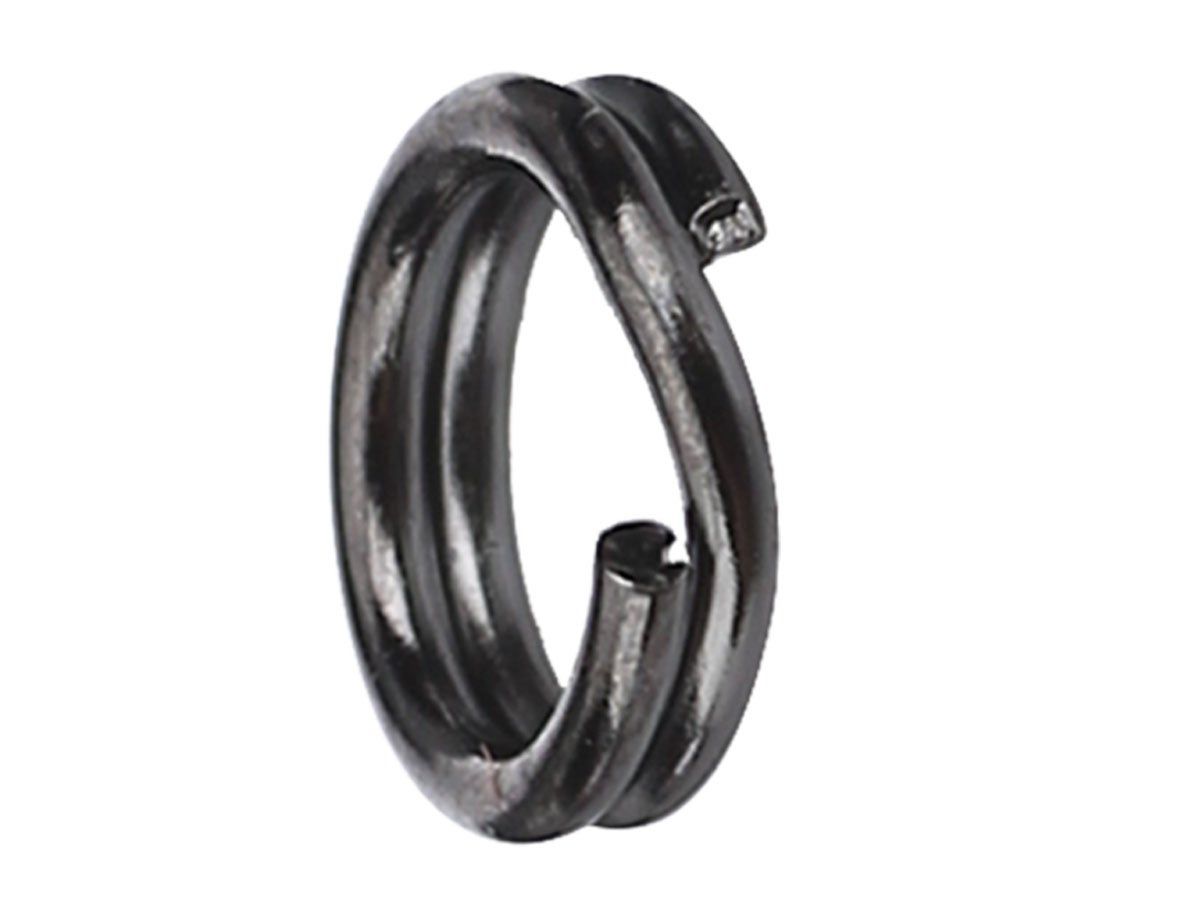 Owner Hyperwire Split Ring Size 5 - Black/Chrome (9pk)