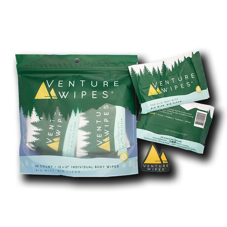 Venture Wipes Bag 10Ct
