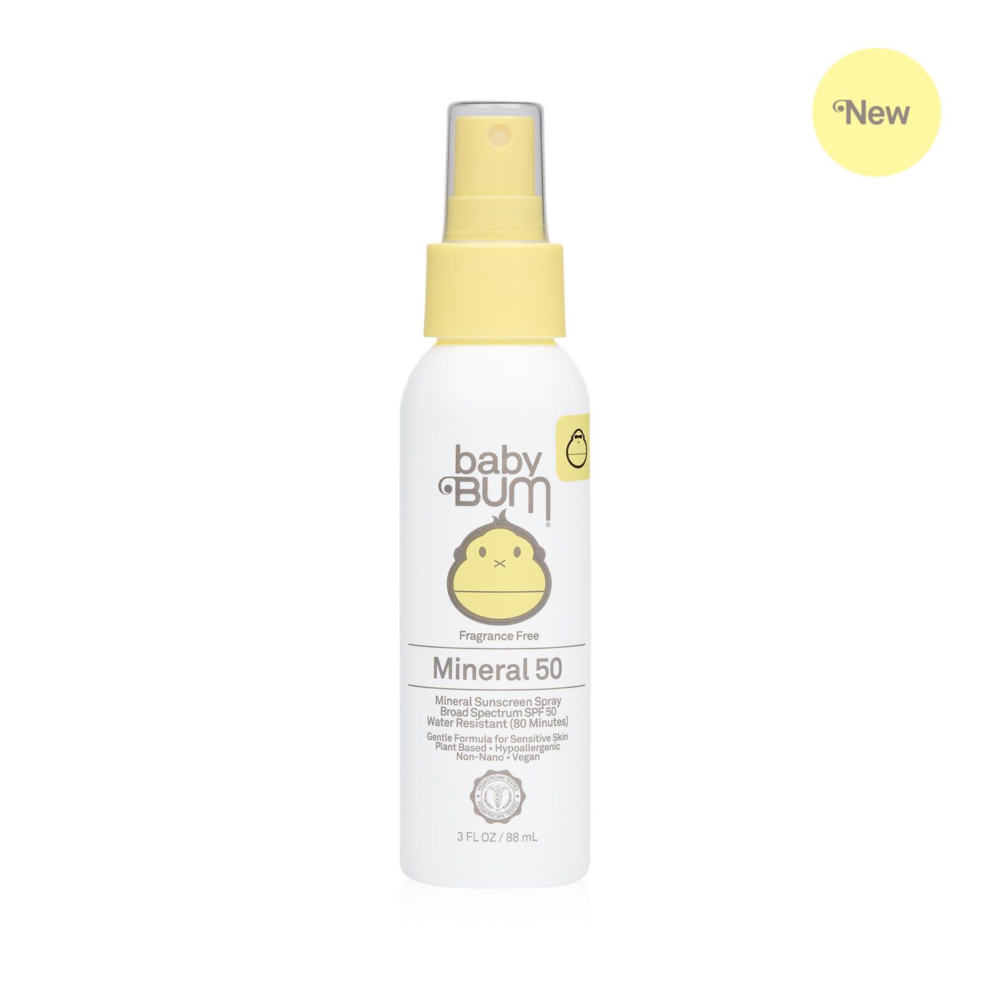 Baby Bum Mineral SPF 50  Sunscreen Spray - 3oz