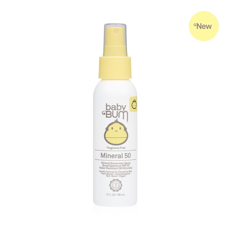 Baby Bum Mineral SPF 50  Sunscreen Spray - 3oz