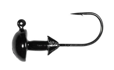 Z-Man OG Mushroom Jig 3/32oz Black 4Pk