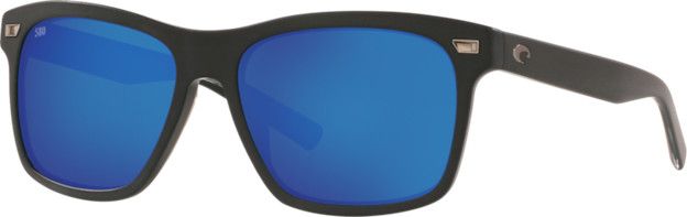 Costa Aransas Blue Mirror 580G Matte Black Frame