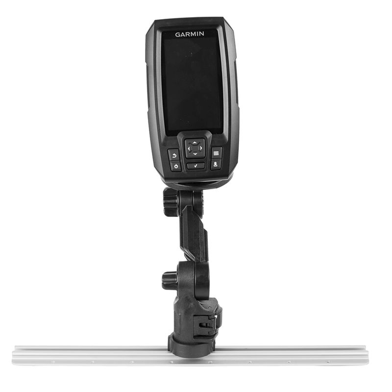 YakAttack Round Base Fish Finder Mount with Track Mounted LockNLoad™ Mounting System (FFP-1005)