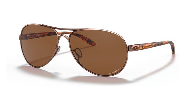 Oakley Feedback Rose Gold w/Prizm Tungsten Polarized