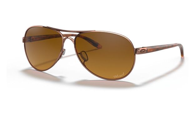 Oakley Feedback Rose Gold w/Brown Gradient Polarized