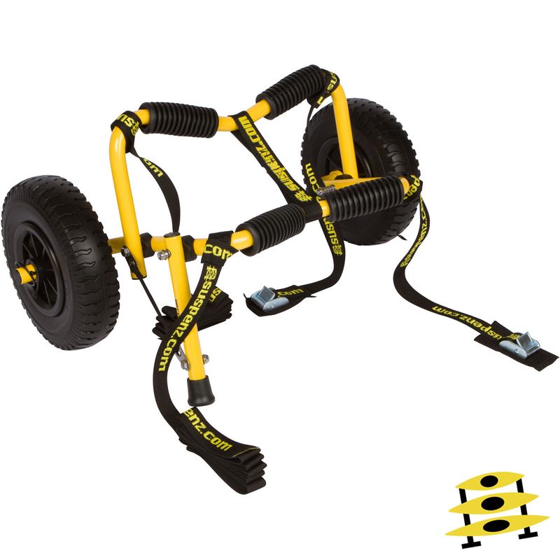 Suspenz Stowable Kayak &quot;SK&quot; Airless Cart