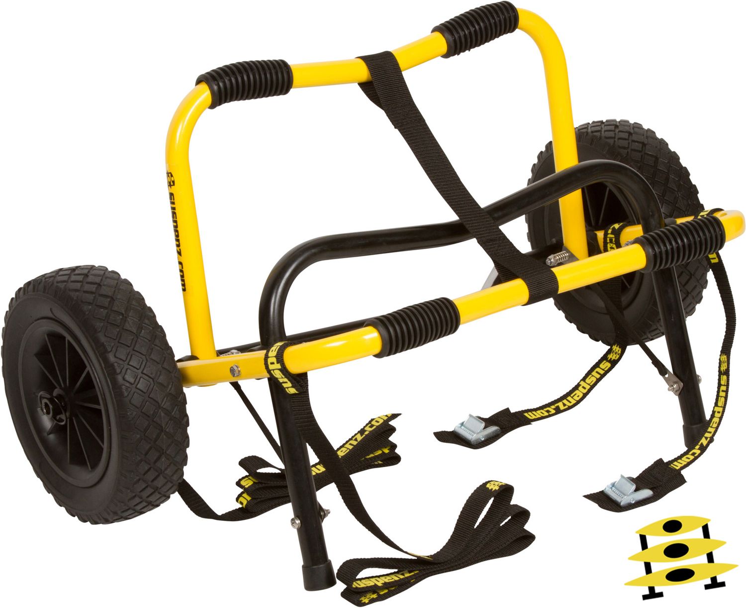Suspenz Heavy Duty Airless Cart (Flat Platform)