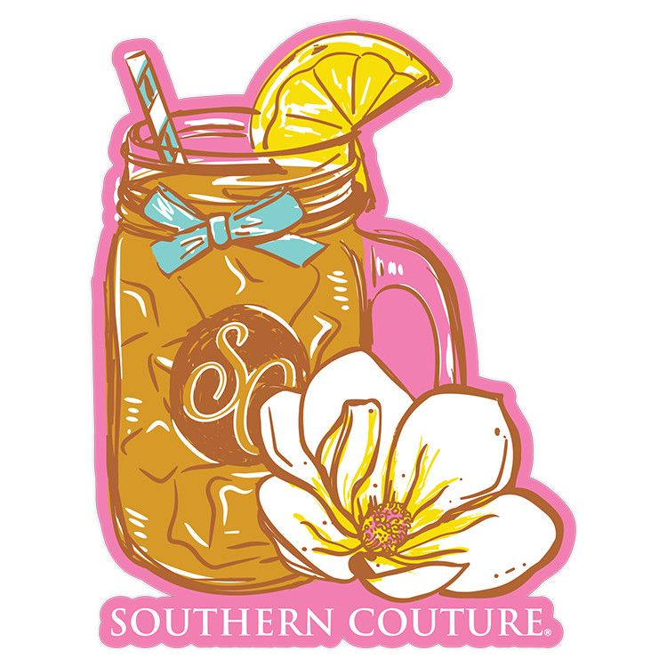 Southern Couture Sweet Tea Sticker