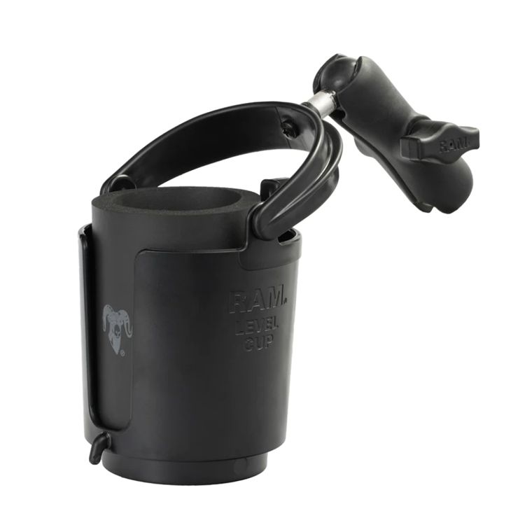 RAM® Level Cup™ 16oz Drink Holder with Double Socket Arm (Unpackaged)