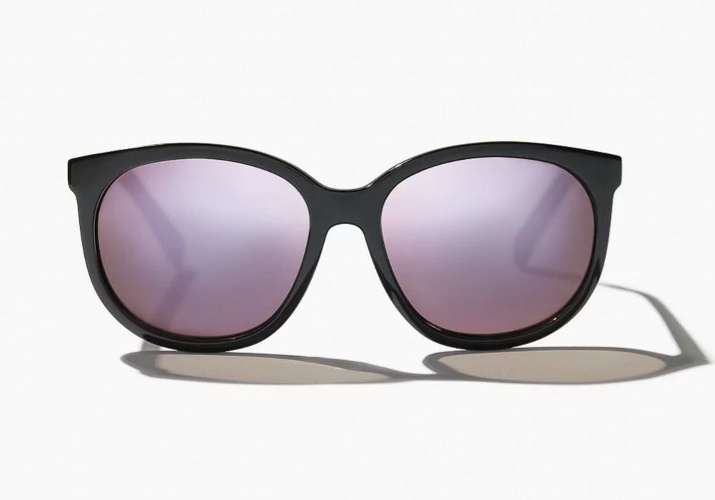 Bajío Casuarina Black Gloss Rose Mirror PC Sunglasses