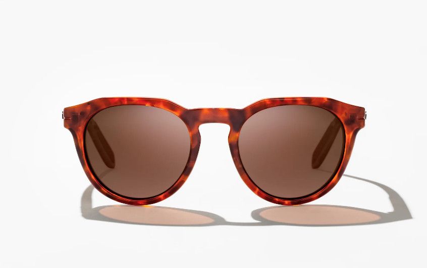 Bajío Paraiso Amber Tort Gloss Copper PC Sunglasses
