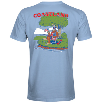 Coastland YTH Bigfoot Fishing SS Tee