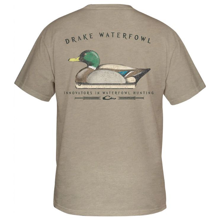 Drake Cork Decoy SS Tee Beige Heather